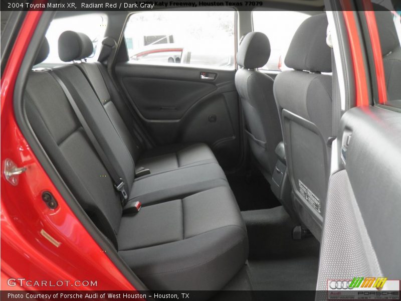Radiant Red / Dark Gray 2004 Toyota Matrix XR