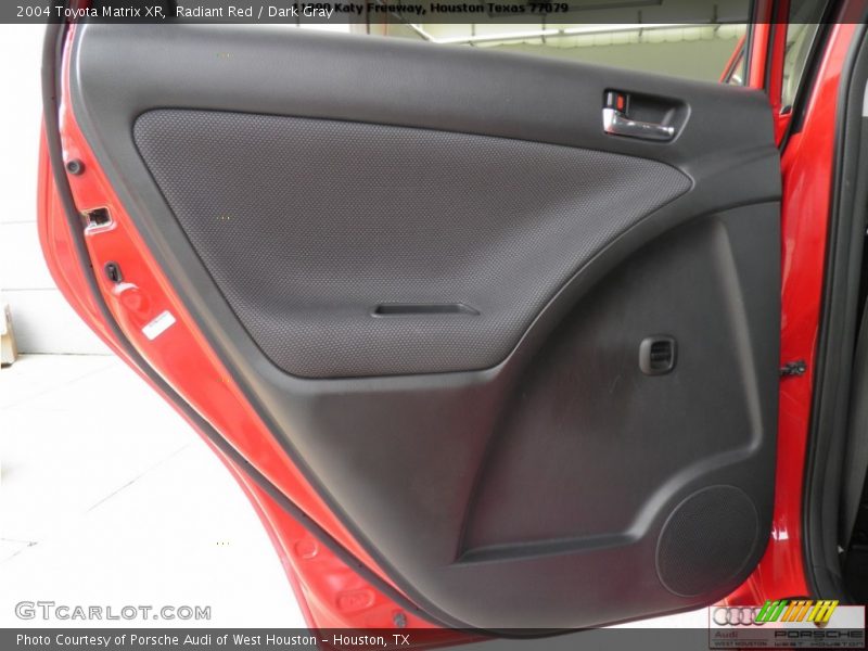 Radiant Red / Dark Gray 2004 Toyota Matrix XR