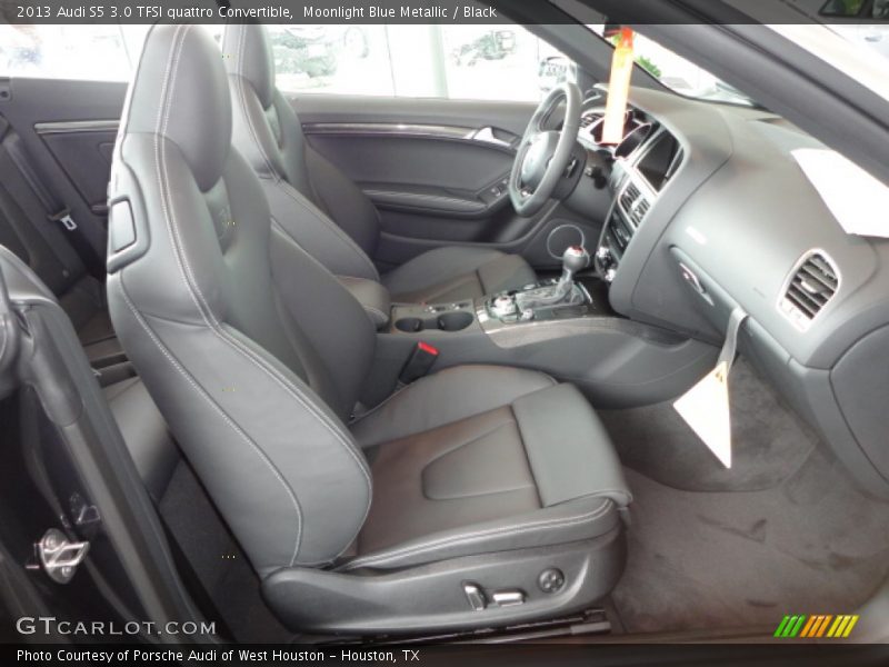 Moonlight Blue Metallic / Black 2013 Audi S5 3.0 TFSI quattro Convertible
