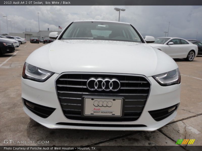 Ibis White / Black 2013 Audi A4 2.0T Sedan