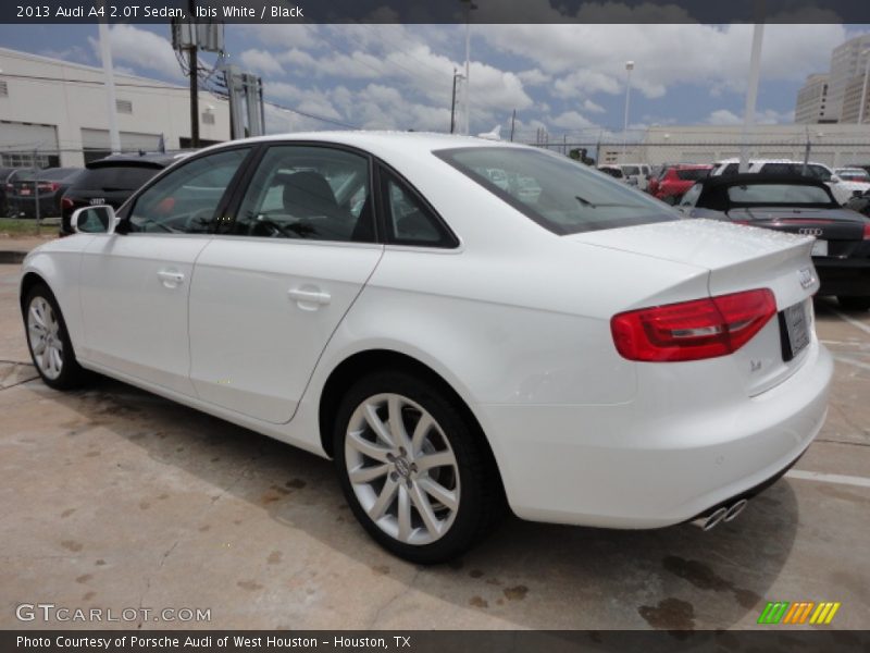 Ibis White / Black 2013 Audi A4 2.0T Sedan