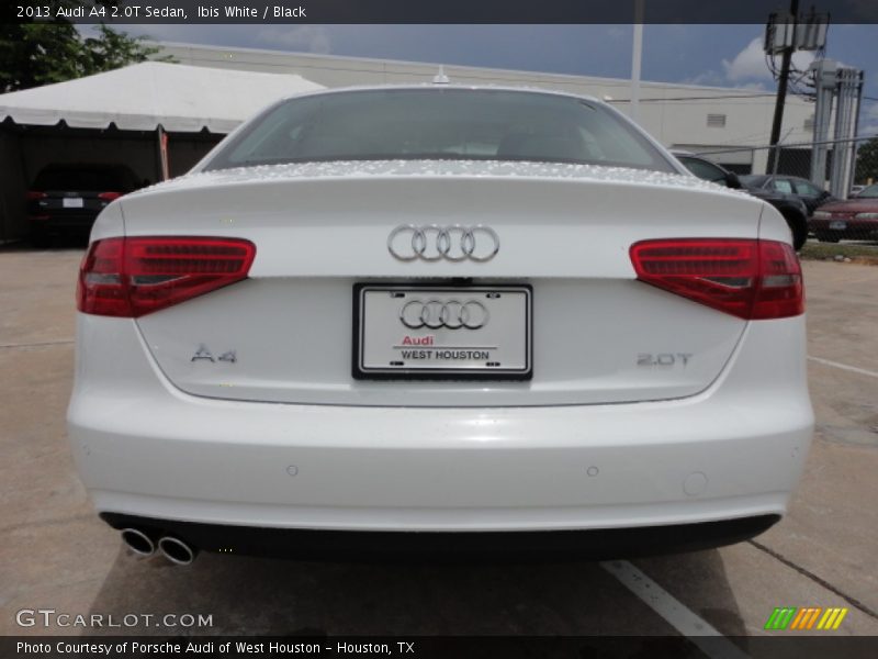 Ibis White / Black 2013 Audi A4 2.0T Sedan