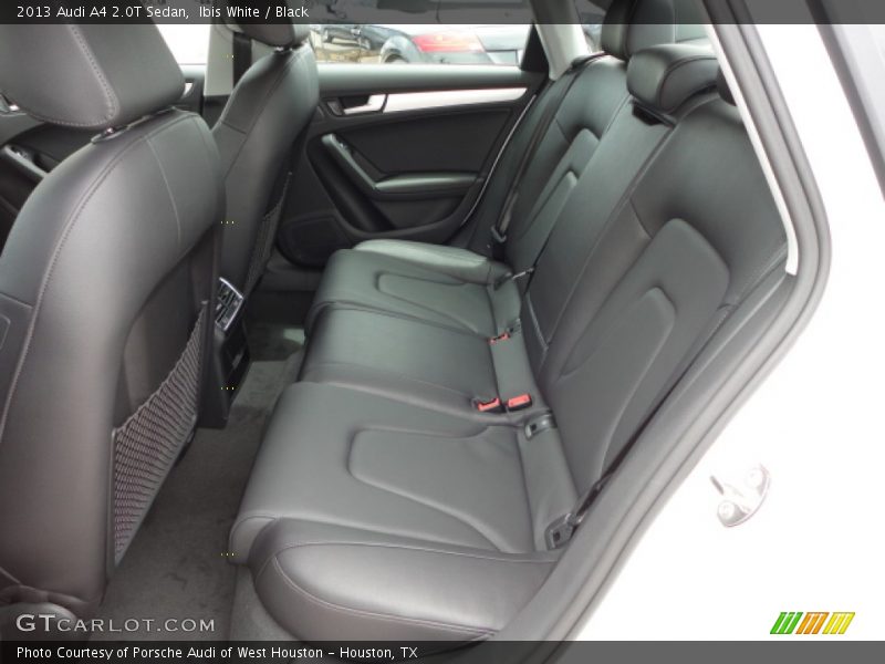 Rear Seat of 2013 A4 2.0T Sedan