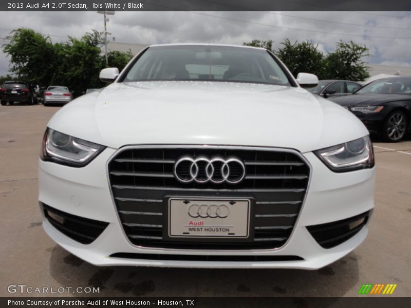 Ibis White / Black 2013 Audi A4 2.0T Sedan