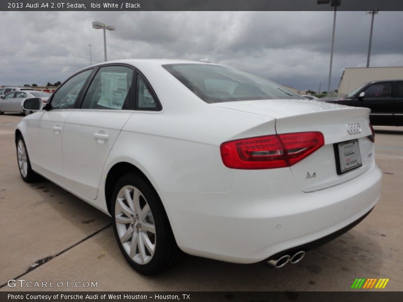 Ibis White / Black 2013 Audi A4 2.0T Sedan