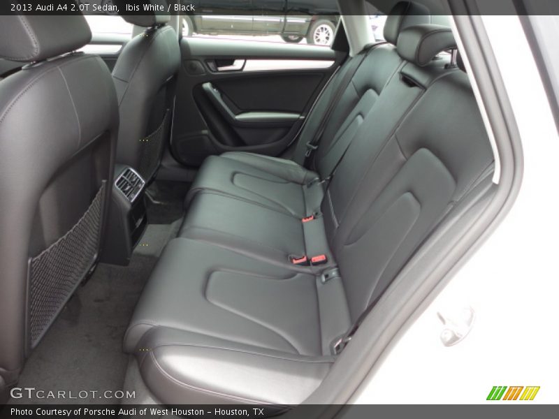 Rear Seat of 2013 A4 2.0T Sedan