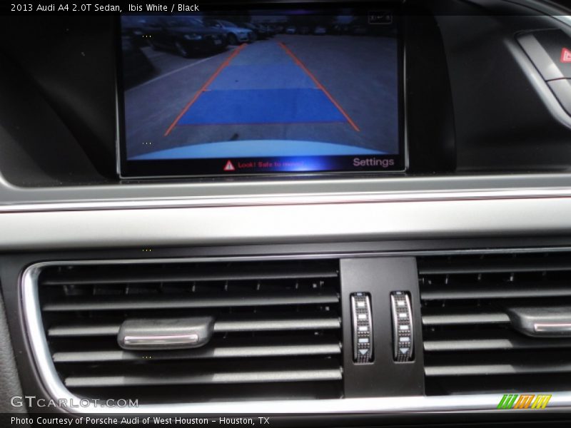 Ibis White / Black 2013 Audi A4 2.0T Sedan