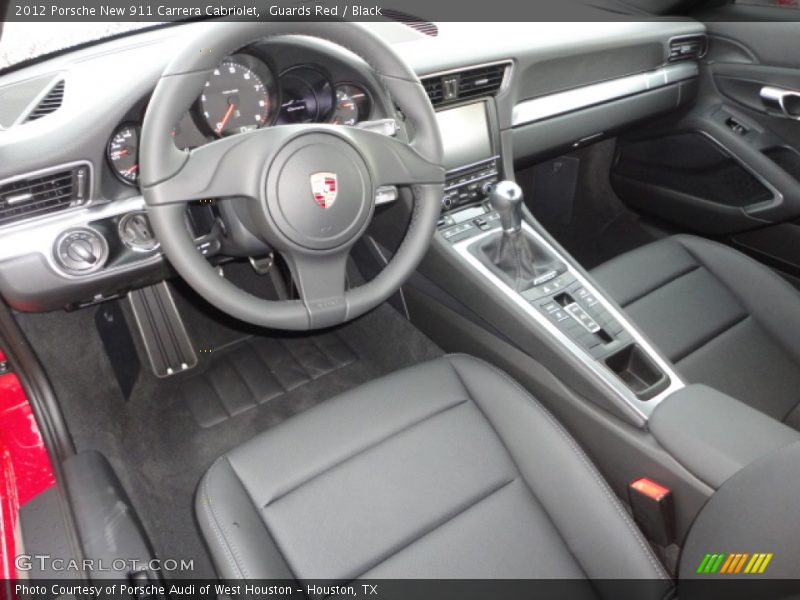 Dashboard of 2012 New 911 Carrera Cabriolet