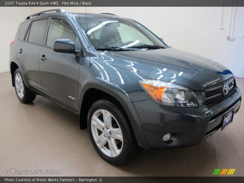 Flint Mica / Black 2007 Toyota RAV4 Sport 4WD