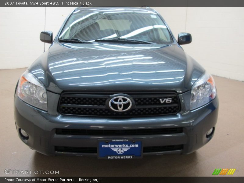 Flint Mica / Black 2007 Toyota RAV4 Sport 4WD