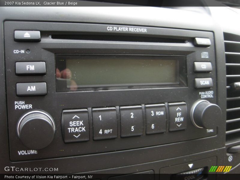 Glacier Blue / Beige 2007 Kia Sedona LX