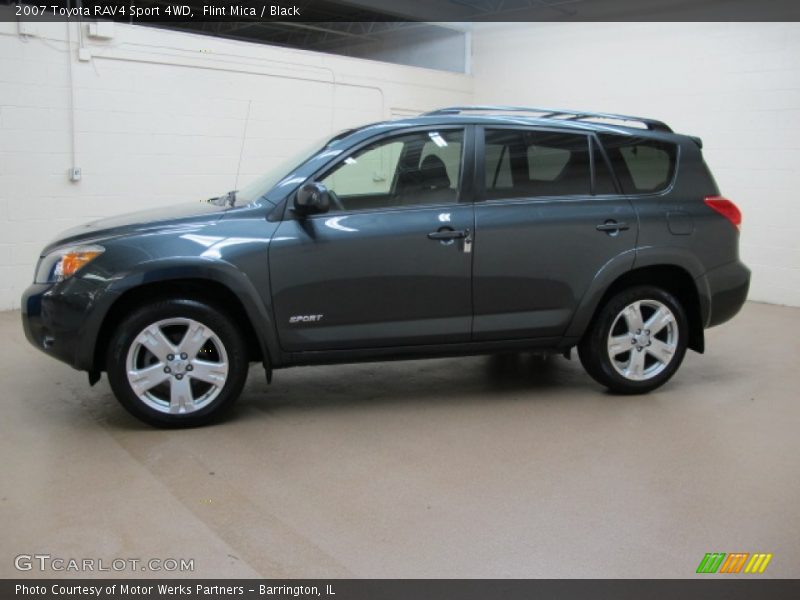 Flint Mica / Black 2007 Toyota RAV4 Sport 4WD