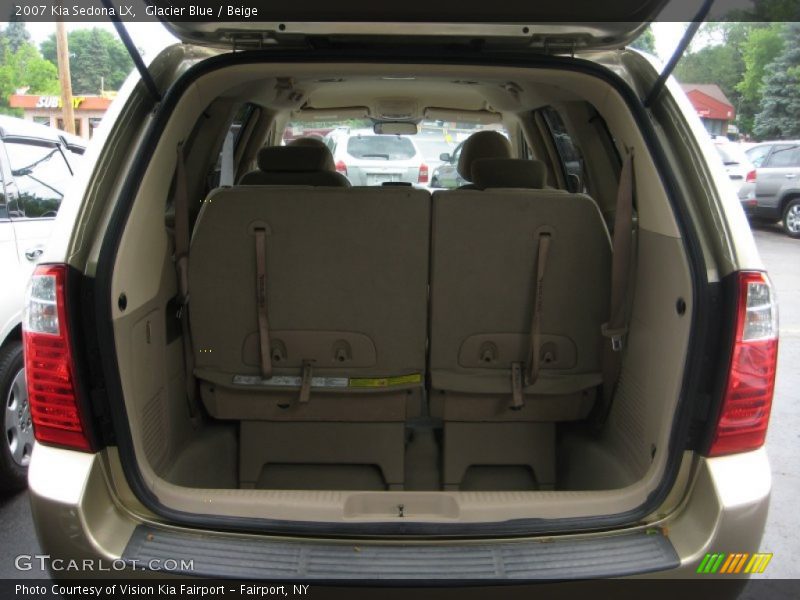 Glacier Blue / Beige 2007 Kia Sedona LX