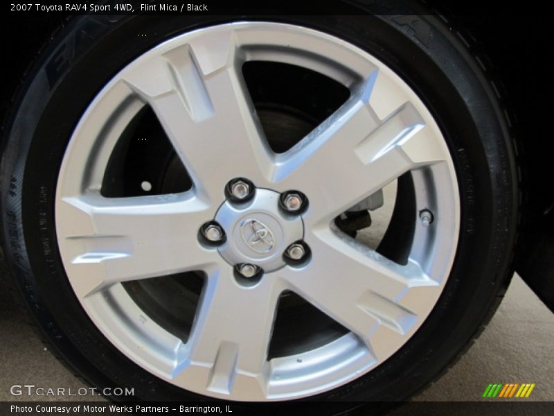 Flint Mica / Black 2007 Toyota RAV4 Sport 4WD