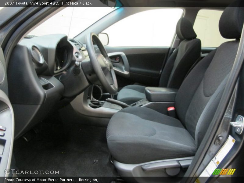 Flint Mica / Black 2007 Toyota RAV4 Sport 4WD