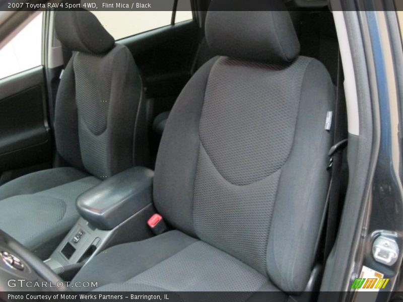 Flint Mica / Black 2007 Toyota RAV4 Sport 4WD