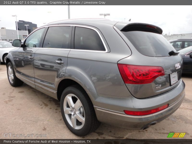 Graphite Gray Metallic / Limestone Gray 2012 Audi Q7 3.0 TFSI quattro