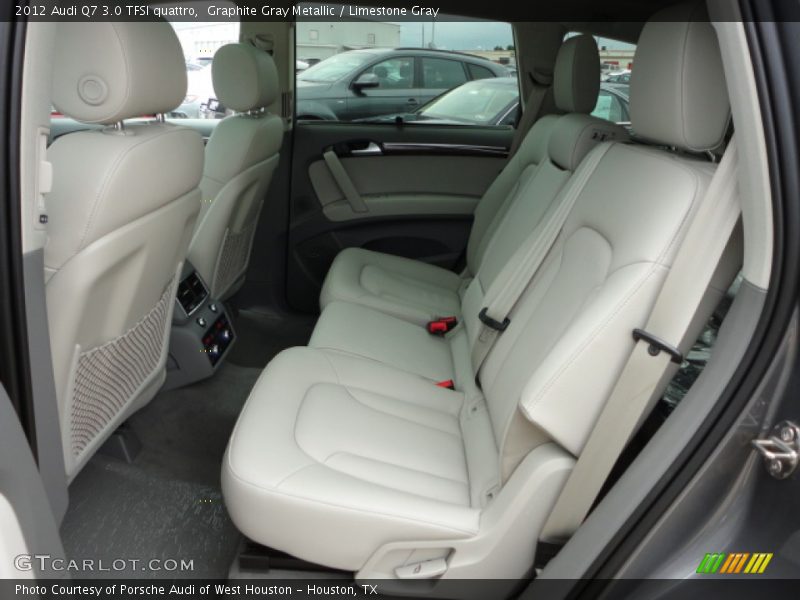 Rear Seat of 2012 Q7 3.0 TFSI quattro