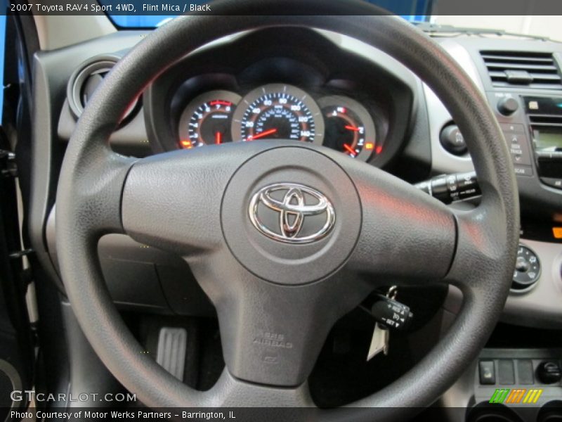 Flint Mica / Black 2007 Toyota RAV4 Sport 4WD