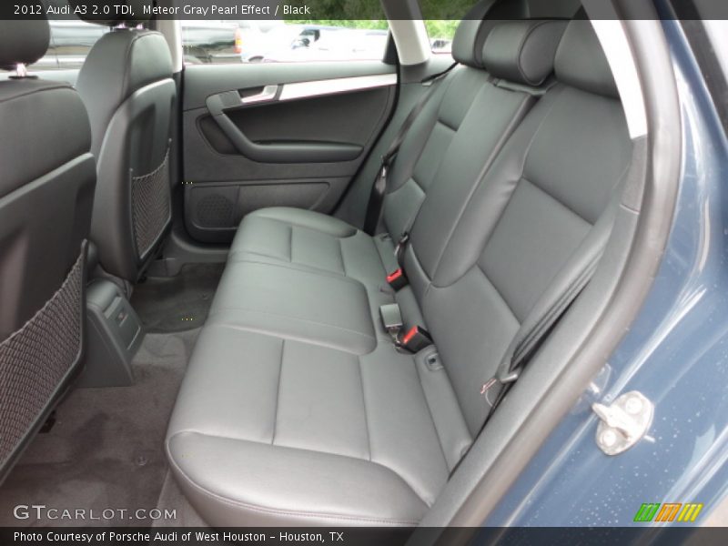 Meteor Gray Pearl Effect / Black 2012 Audi A3 2.0 TDI