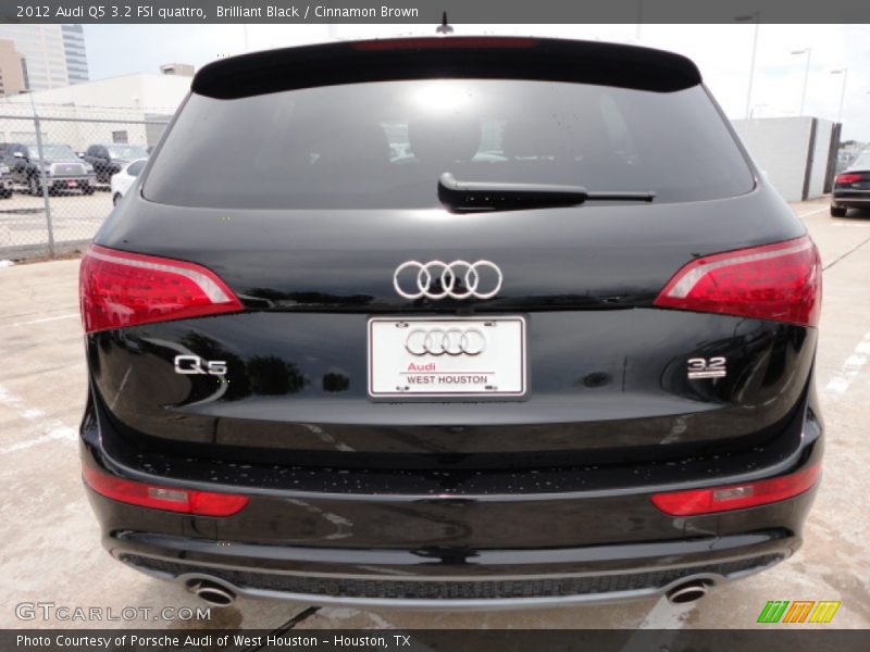 Brilliant Black / Cinnamon Brown 2012 Audi Q5 3.2 FSI quattro