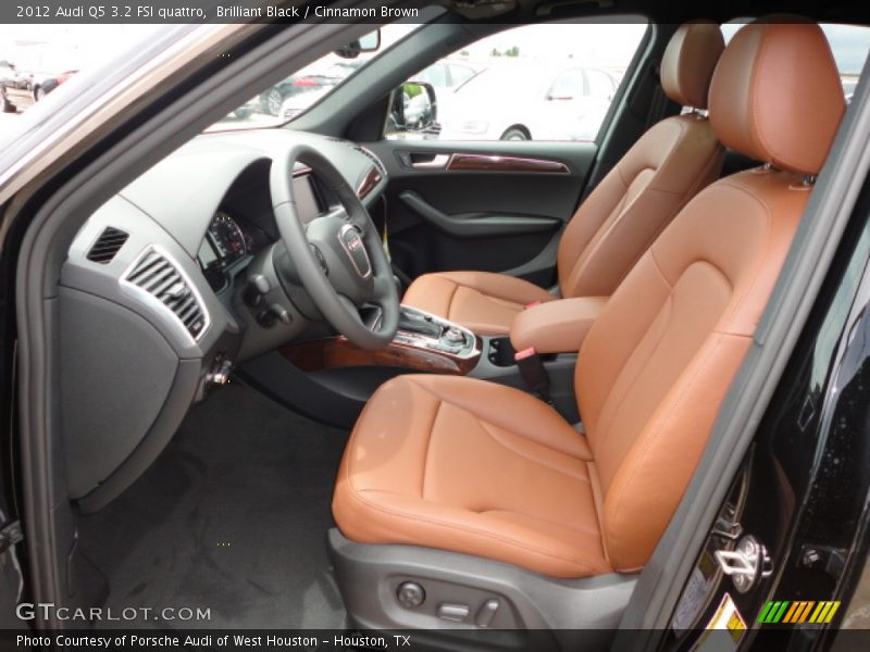 Brilliant Black / Cinnamon Brown 2012 Audi Q5 3.2 FSI quattro