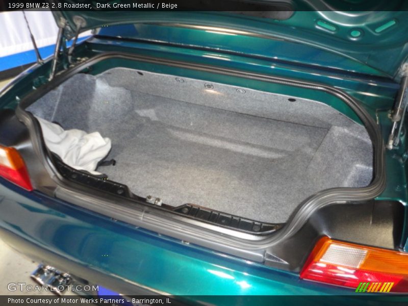  1999 Z3 2.8 Roadster Trunk