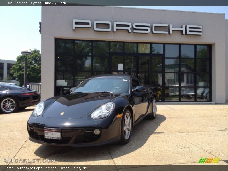 Black / Black 2009 Porsche Cayman