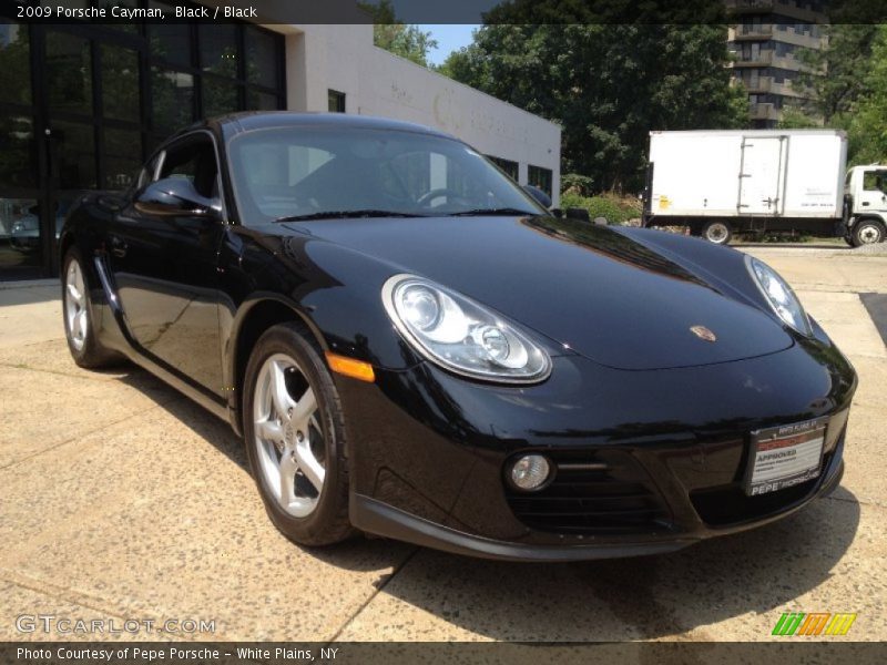 Black / Black 2009 Porsche Cayman