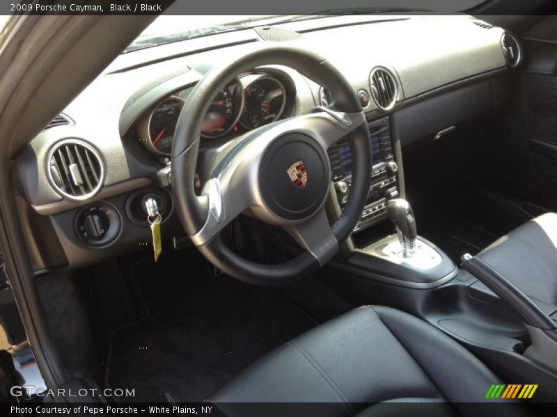 Black / Black 2009 Porsche Cayman