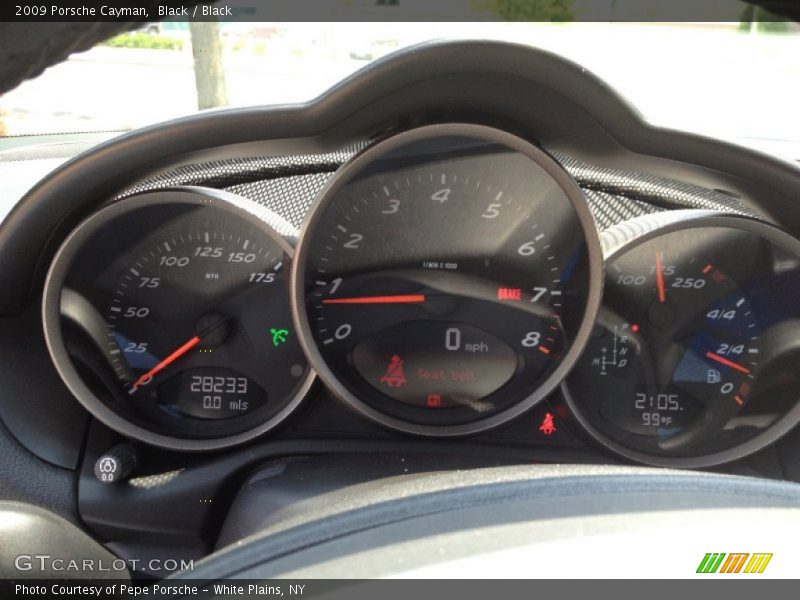 Black / Black 2009 Porsche Cayman