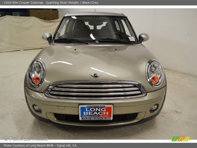 Sparkling Silver Metallic / Black/Grey 2009 Mini Cooper Clubman
