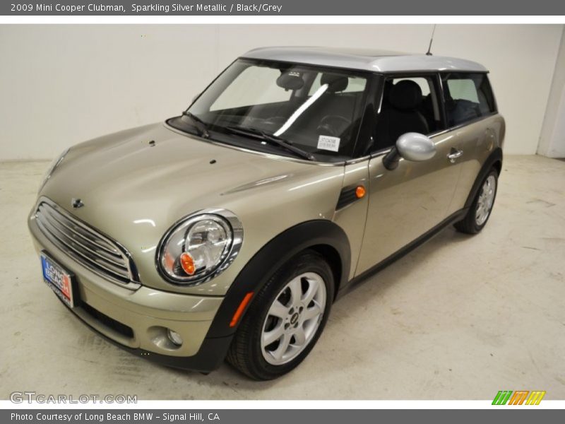 Sparkling Silver Metallic / Black/Grey 2009 Mini Cooper Clubman