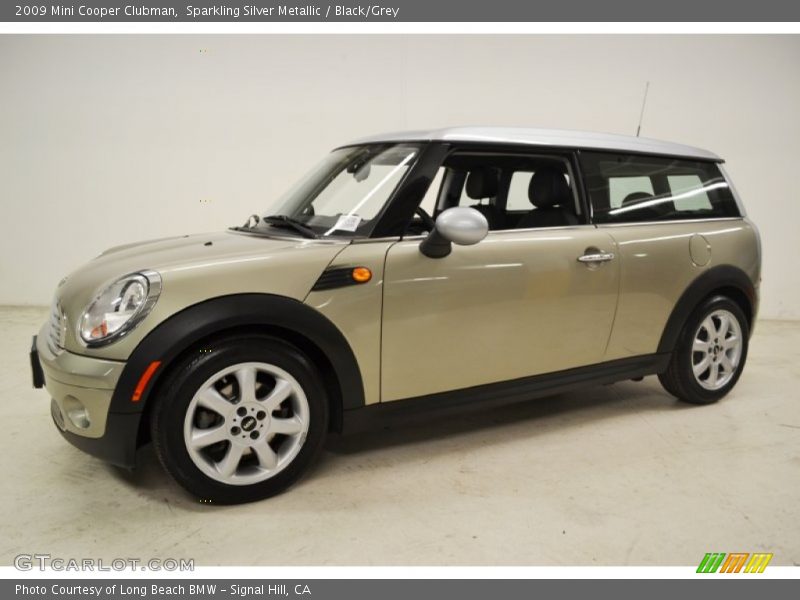 Sparkling Silver Metallic / Black/Grey 2009 Mini Cooper Clubman