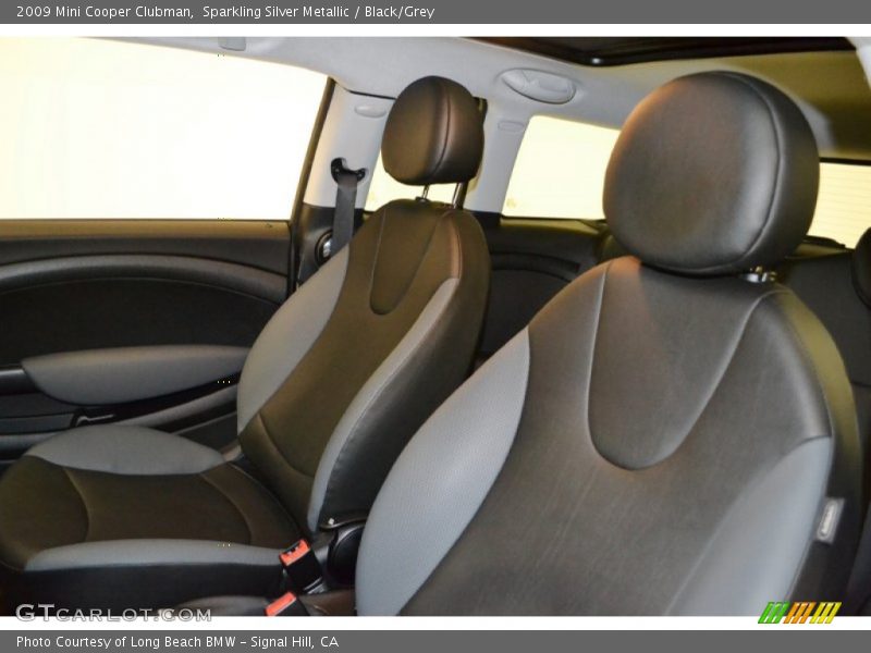 Sparkling Silver Metallic / Black/Grey 2009 Mini Cooper Clubman