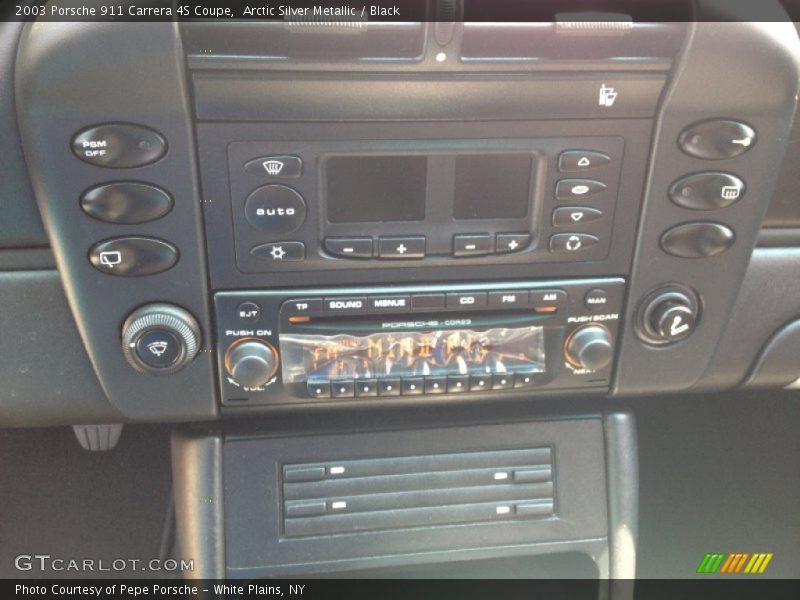 Arctic Silver Metallic / Black 2003 Porsche 911 Carrera 4S Coupe