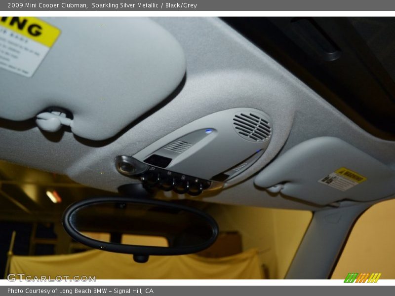 Sparkling Silver Metallic / Black/Grey 2009 Mini Cooper Clubman