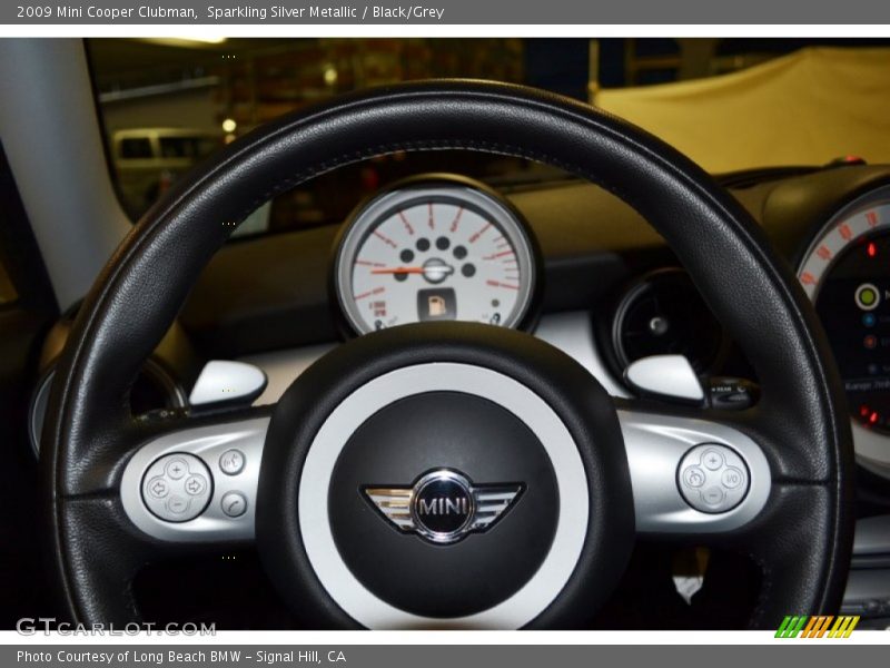 Sparkling Silver Metallic / Black/Grey 2009 Mini Cooper Clubman