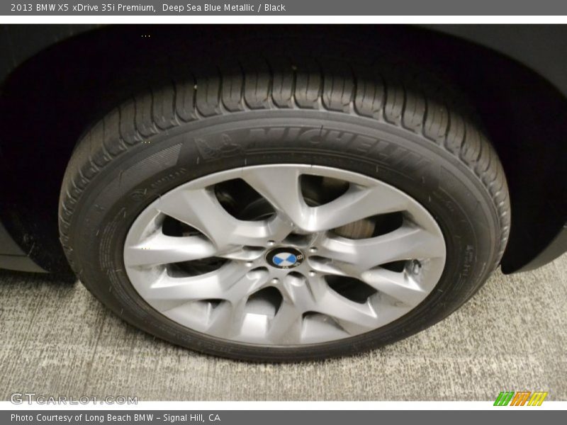 Deep Sea Blue Metallic / Black 2013 BMW X5 xDrive 35i Premium