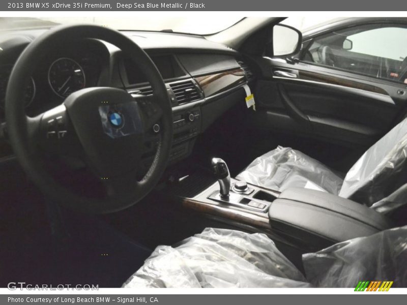 Deep Sea Blue Metallic / Black 2013 BMW X5 xDrive 35i Premium