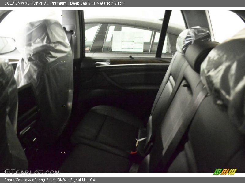 Deep Sea Blue Metallic / Black 2013 BMW X5 xDrive 35i Premium