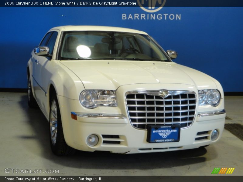 Stone White / Dark Slate Gray/Light Graystone 2006 Chrysler 300 C HEMI
