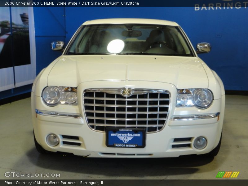 Stone White / Dark Slate Gray/Light Graystone 2006 Chrysler 300 C HEMI