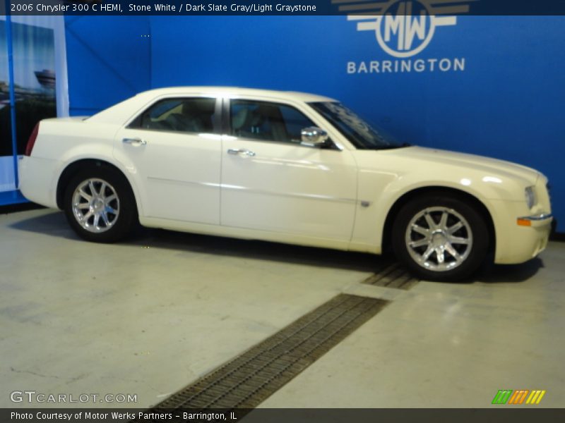Stone White / Dark Slate Gray/Light Graystone 2006 Chrysler 300 C HEMI