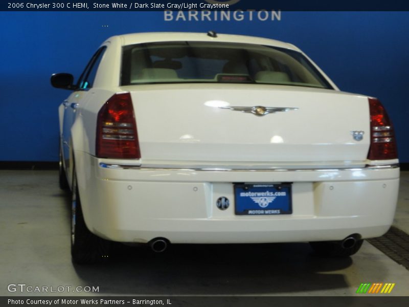 Stone White / Dark Slate Gray/Light Graystone 2006 Chrysler 300 C HEMI