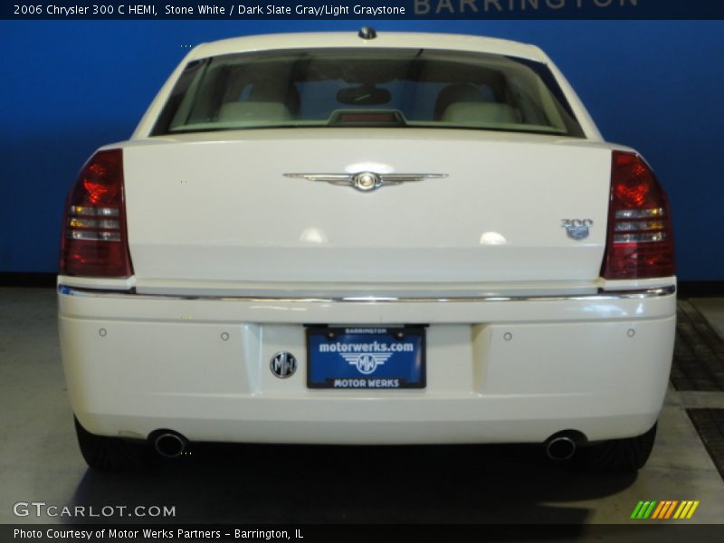 Stone White / Dark Slate Gray/Light Graystone 2006 Chrysler 300 C HEMI