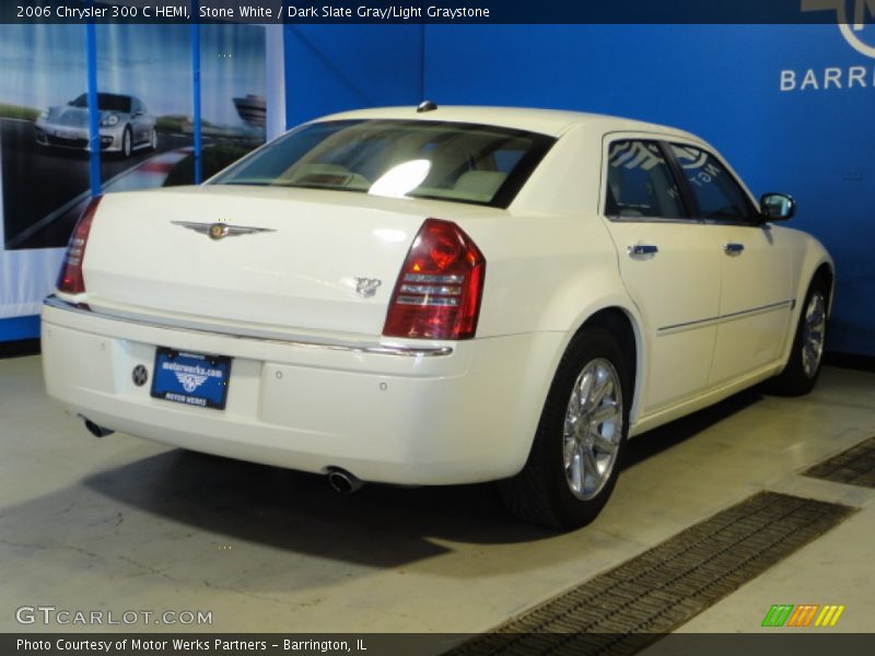 Stone White / Dark Slate Gray/Light Graystone 2006 Chrysler 300 C HEMI