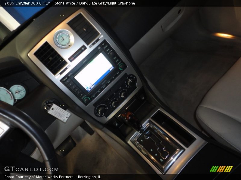 Stone White / Dark Slate Gray/Light Graystone 2006 Chrysler 300 C HEMI