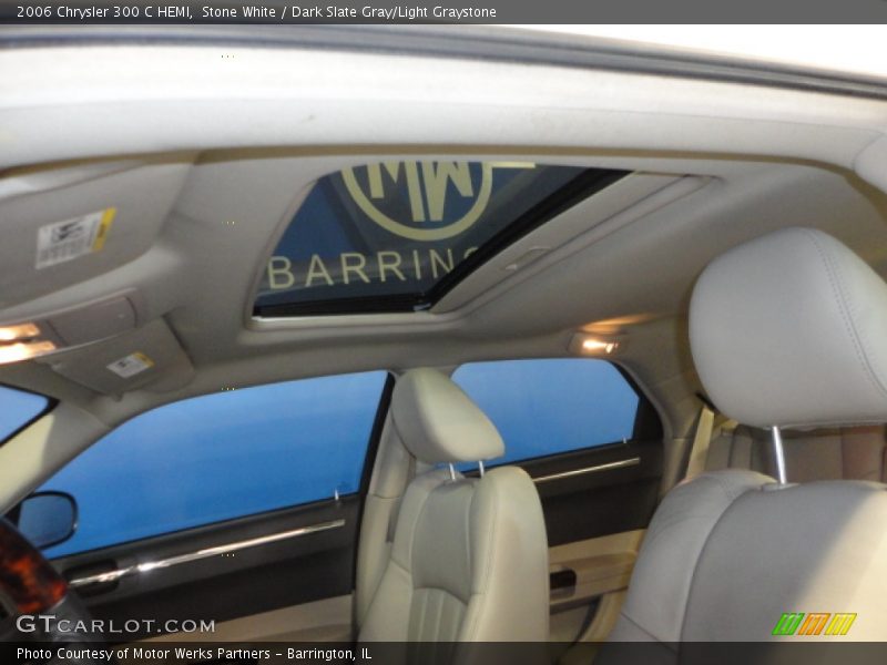 Stone White / Dark Slate Gray/Light Graystone 2006 Chrysler 300 C HEMI