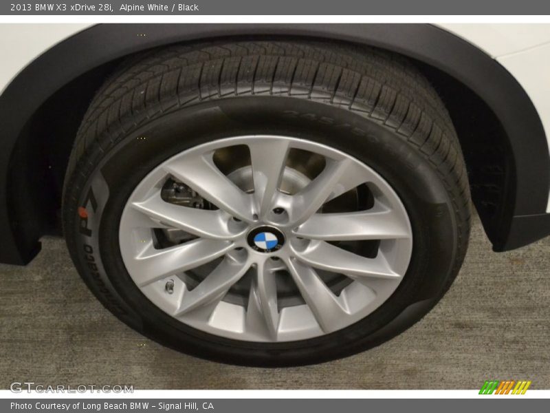 Alpine White / Black 2013 BMW X3 xDrive 28i